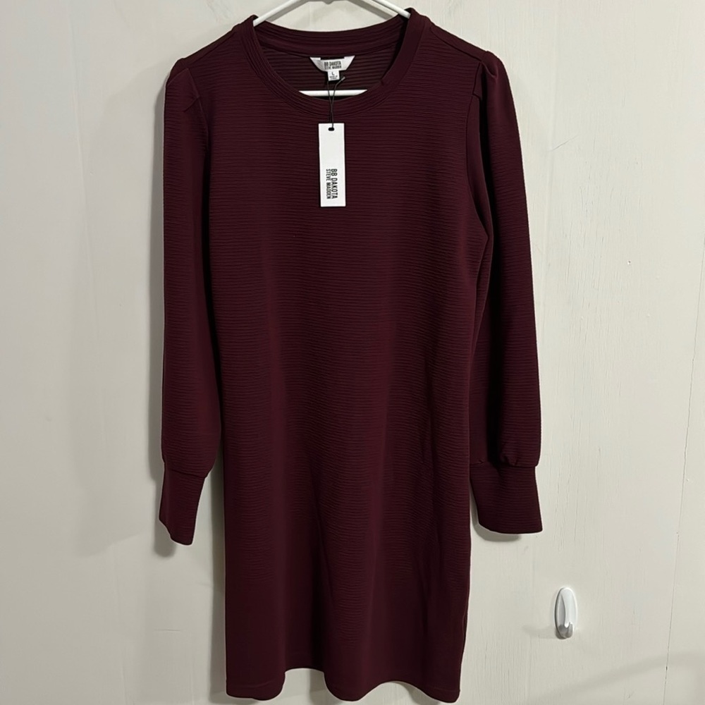 BB Dakota Steve Madden NWT Sweater dress see measurements